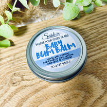 Load image into Gallery viewer, Beeswax & Calendula Baby Bum Balm- Travel Tin