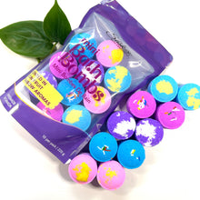 Load image into Gallery viewer, Mini Rainbow Bath Bomb 10 Pack