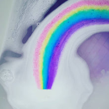 Load image into Gallery viewer, Hidden Rainbow Epsom Salts Bath Bomb