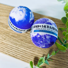 Load image into Gallery viewer, Saskatoon Berry Epsom Salts Bath Bomb