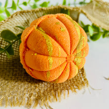 Load image into Gallery viewer, Fall Pumpkin Epsom Salts Bath Bomb