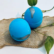 Load image into Gallery viewer, Oakmoss Bamboo & Lotus Epsom Salts Bath Bomb