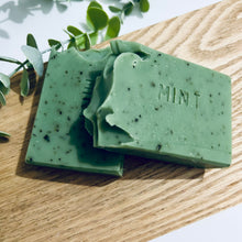 Load image into Gallery viewer, Mint Eucalyptus & Tea Tree Handmade Soap