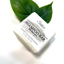 Load image into Gallery viewer, Coconut & Vanilla Bean Shampoo Bar