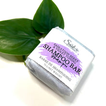 Load image into Gallery viewer, Saskatoon Berry Violet Shampoo Bar