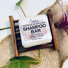 Load image into Gallery viewer, Coconut &amp; Vanilla Bean Shampoo Bar
