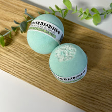 Load image into Gallery viewer, Mint, Eucalyptus &amp; Tea Tree Epsom Salts Bath Bomb
