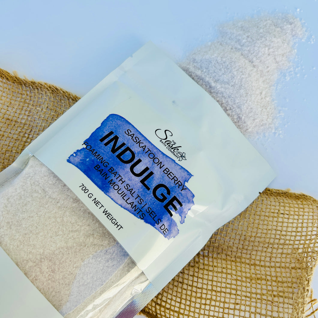 Indulge Foaming Bath Salts