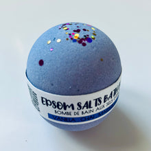 Load image into Gallery viewer, Vanilla, Chai &amp; Marshmallow Epsom Salts Bath Bomb
