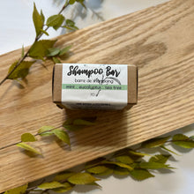 Load image into Gallery viewer, Mint Eucalyptus Tea Tree Shampoo Bar

