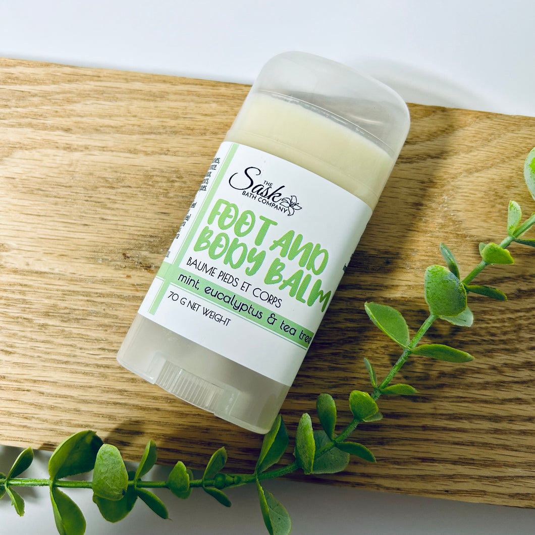 Mint Eucalyptus & Tea Tree Foot & Body Balm