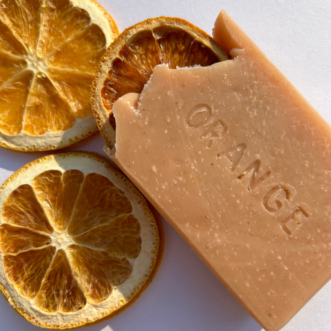 Sweet Orange Calendula Handmade Soap