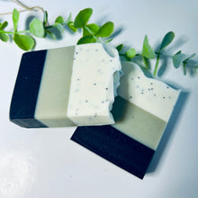 Load image into Gallery viewer, Black Salt &amp; Cypress Handmade Soap
