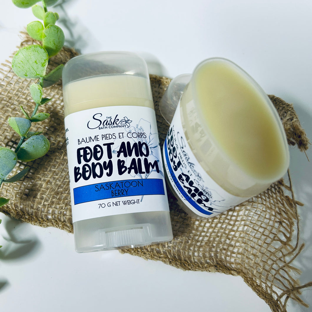 Saskatoon Berry Foot & Body Balm