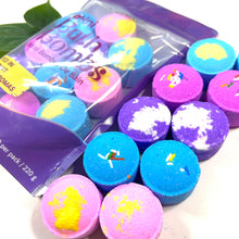 Load image into Gallery viewer, Mini Rainbow Bath Bomb 10 Pack
