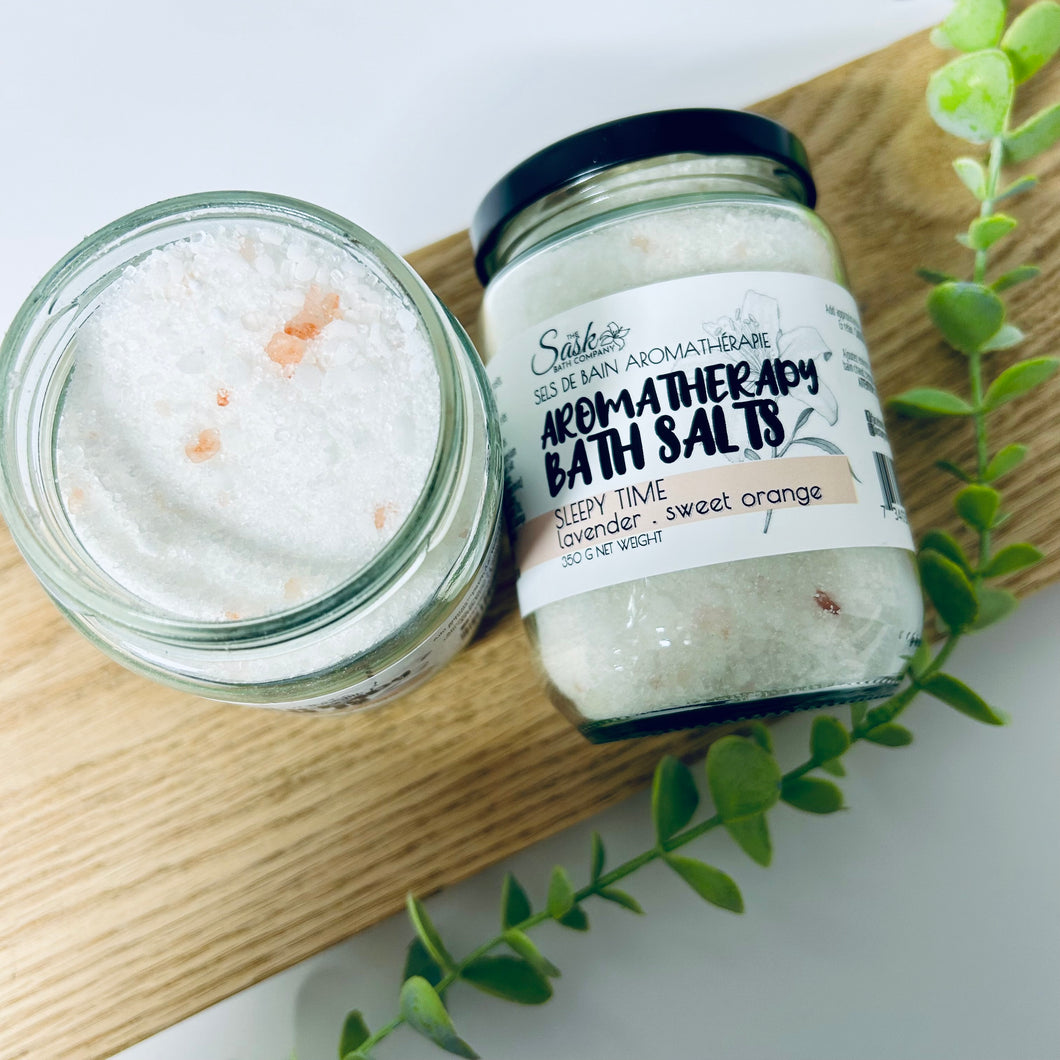Sleepy Time Aromatherapy Bath Salts