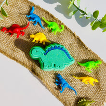 Load image into Gallery viewer, Hidden Toy Dinosaur Bath Bomb
