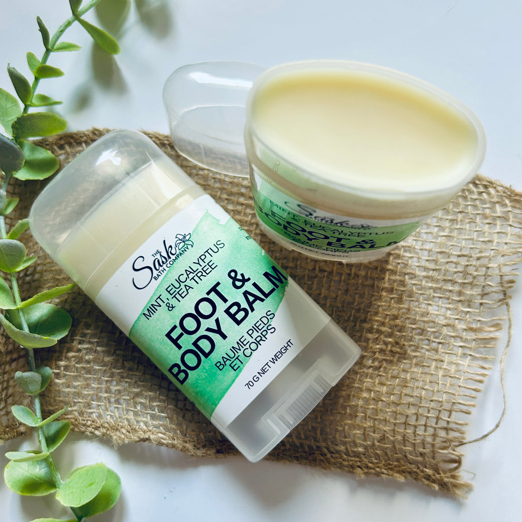 Mint Eucalyptus & Tea Tree Foot & Body Balm